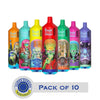 RAndM Tornado 9000 Wegwerp Vape (Doos van 10)