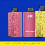 Hoe werkt het luchtstroomsysteem van de JNR Mega Box 25000?