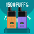 1500 Puffs