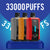 33000 Puffs